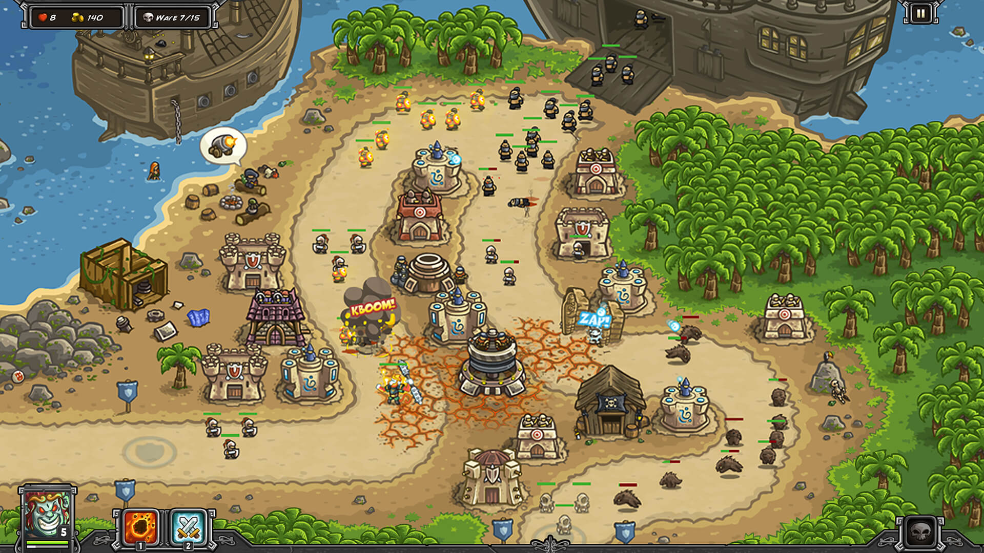 Kingdom Rush Gameplay